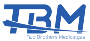 โลโก้ Two Brothers Medical ผู้เชี่ยวชาญระบบก๊าซทางการแพทย์