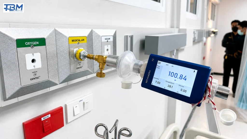 Medical Gas Pipeline System คืออะไร? ส่วนประกอบ และประโยชน์ สำหรับโรงพยาบาล การตรวจวัดแรงดันและสัญญาณเตือนของจุดจ่ายก๊าซทางการแพทย์ในโรงพยาบาล
