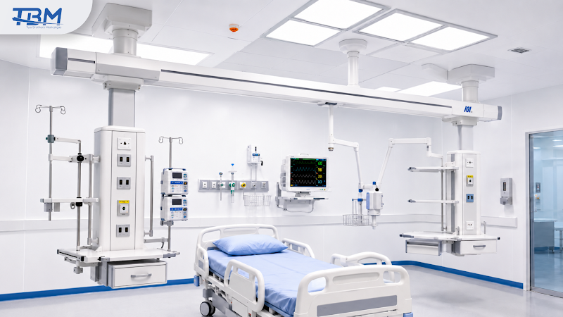 ICU Bridge Pendant อุปกรณ์แขวนเพดานห้องผู้ป่วยวิกฤต